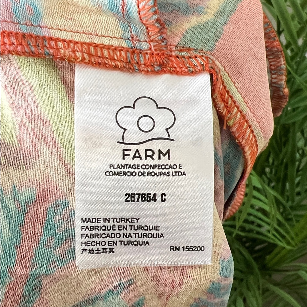 FARM Rio Tropical Wide Leg Palazzo Pants Tropical Birdie Large - Picture 11 of 13